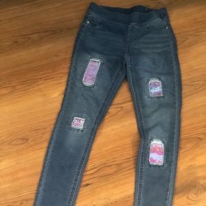 Justice girls jeggings